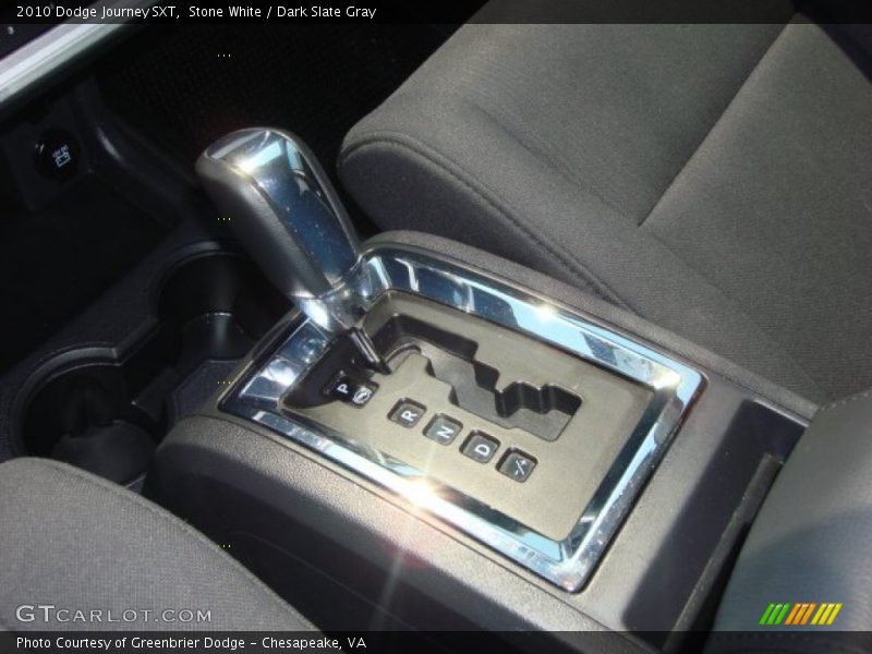 Stone White / Dark Slate Gray 2010 Dodge Journey SXT