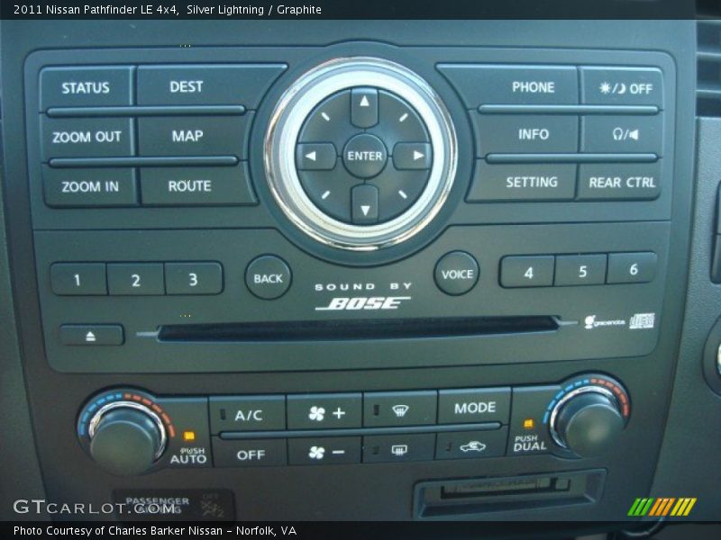 Silver Lightning / Graphite 2011 Nissan Pathfinder LE 4x4