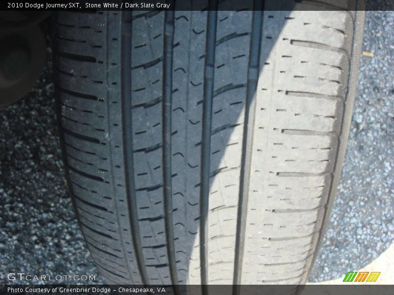 Stone White / Dark Slate Gray 2010 Dodge Journey SXT