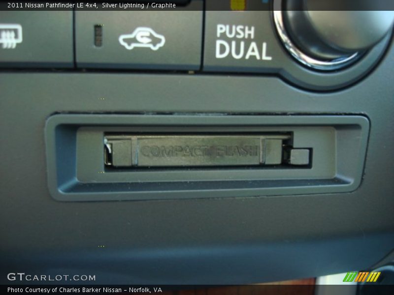 Silver Lightning / Graphite 2011 Nissan Pathfinder LE 4x4