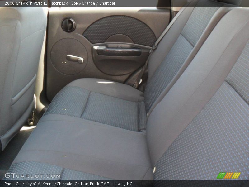 Spicy Orange / Charcoal 2006 Chevrolet Aveo LS Hatchback