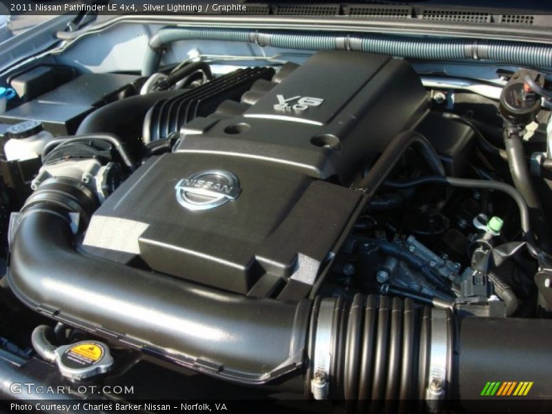 Silver Lightning / Graphite 2011 Nissan Pathfinder LE 4x4