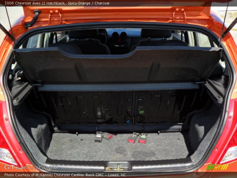 Spicy Orange / Charcoal 2006 Chevrolet Aveo LS Hatchback