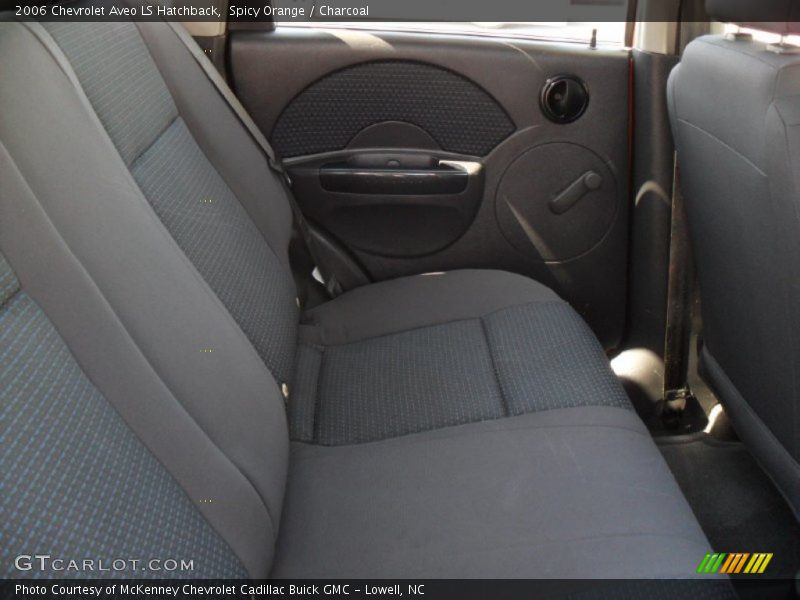Spicy Orange / Charcoal 2006 Chevrolet Aveo LS Hatchback