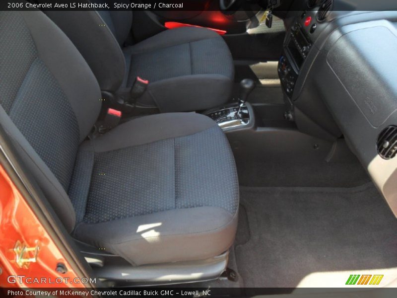 Spicy Orange / Charcoal 2006 Chevrolet Aveo LS Hatchback