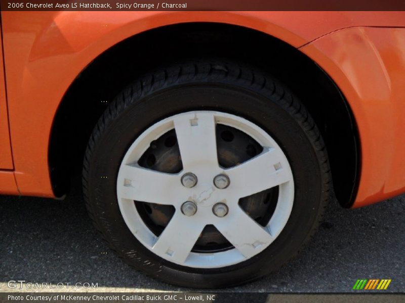 Spicy Orange / Charcoal 2006 Chevrolet Aveo LS Hatchback