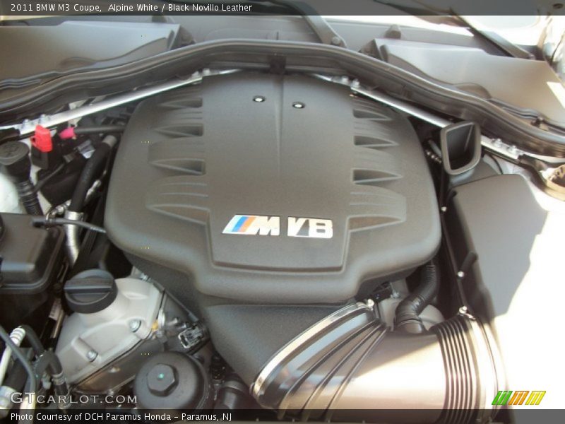 Alpine White / Black Novillo Leather 2011 BMW M3 Coupe