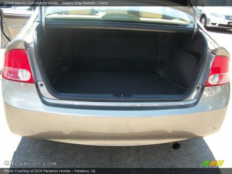Galaxy Gray Metallic / Ivory 2008 Honda Civic Hybrid Sedan