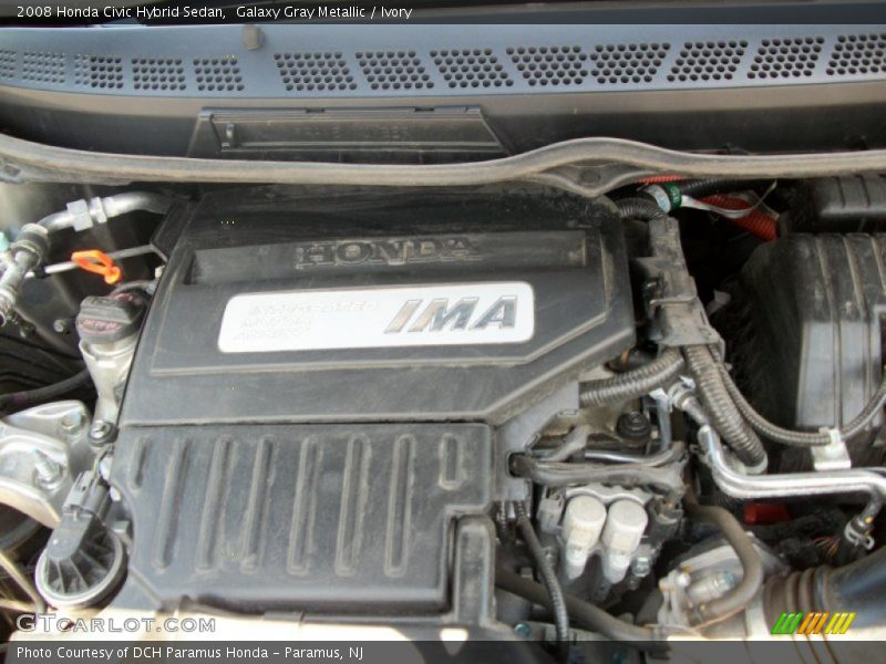 Galaxy Gray Metallic / Ivory 2008 Honda Civic Hybrid Sedan