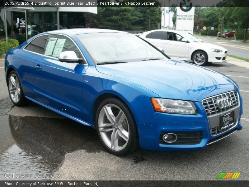 Front 3/4 View of 2009 S5 4.2 quattro