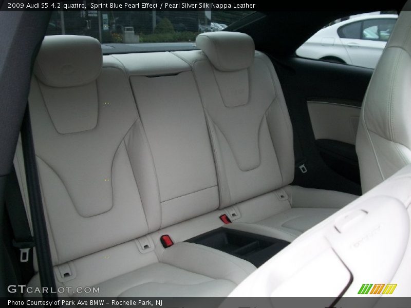  2009 S5 4.2 quattro Pearl Silver Silk Nappa Leather Interior