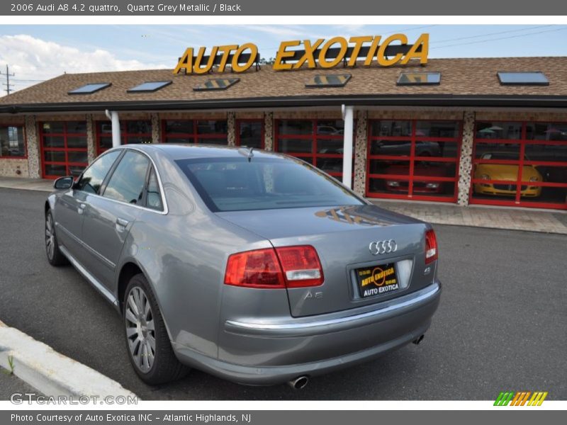 Quartz Grey Metallic / Black 2006 Audi A8 4.2 quattro