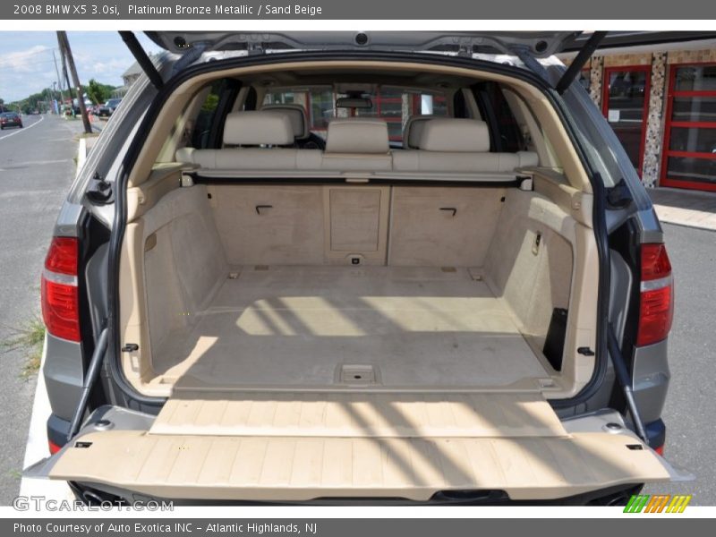 Platinum Bronze Metallic / Sand Beige 2008 BMW X5 3.0si