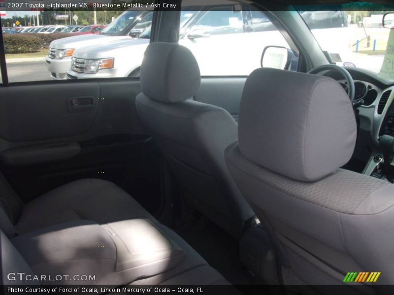 Bluestone Metallic / Ash Gray 2007 Toyota Highlander V6