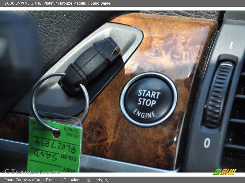 Platinum Bronze Metallic / Sand Beige 2008 BMW X5 3.0si