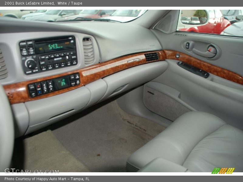 White / Taupe 2001 Buick LeSabre Limited