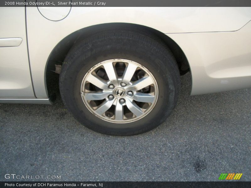 Silver Pearl Metallic / Gray 2008 Honda Odyssey EX-L