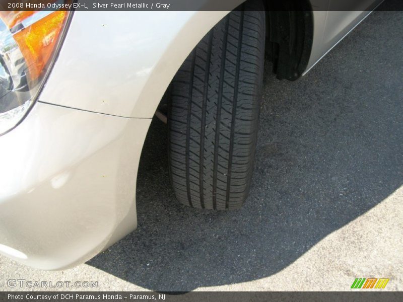 Silver Pearl Metallic / Gray 2008 Honda Odyssey EX-L