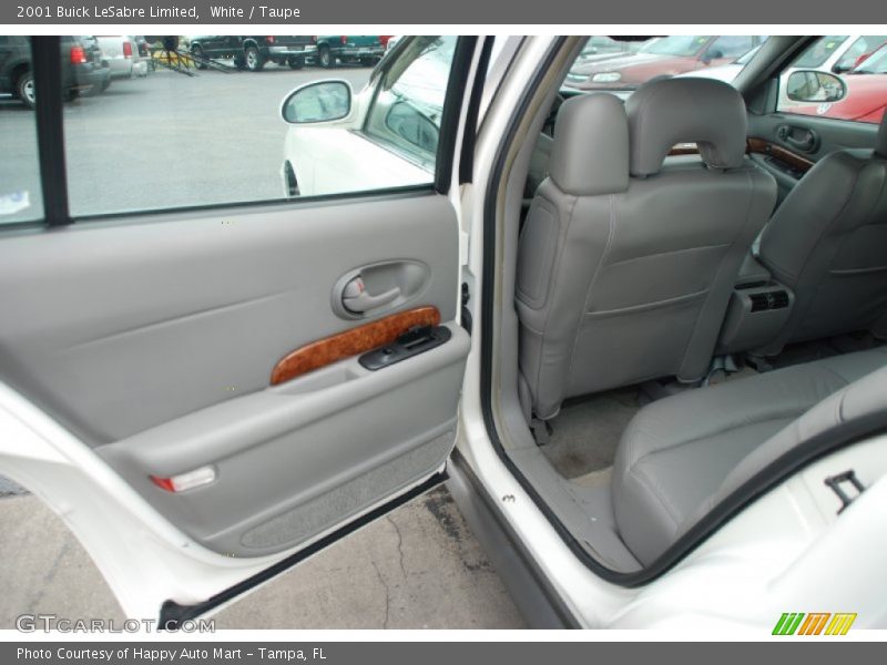 White / Taupe 2001 Buick LeSabre Limited