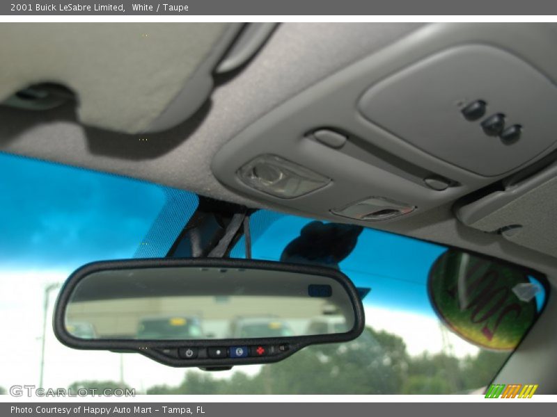 White / Taupe 2001 Buick LeSabre Limited