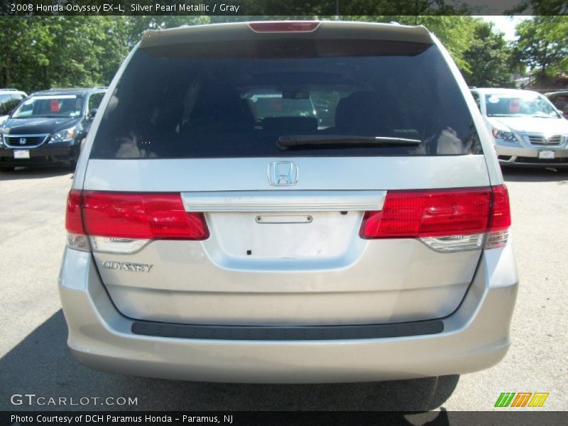 Silver Pearl Metallic / Gray 2008 Honda Odyssey EX-L