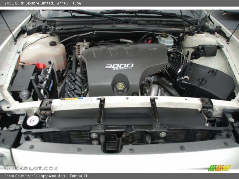 White / Taupe 2001 Buick LeSabre Limited