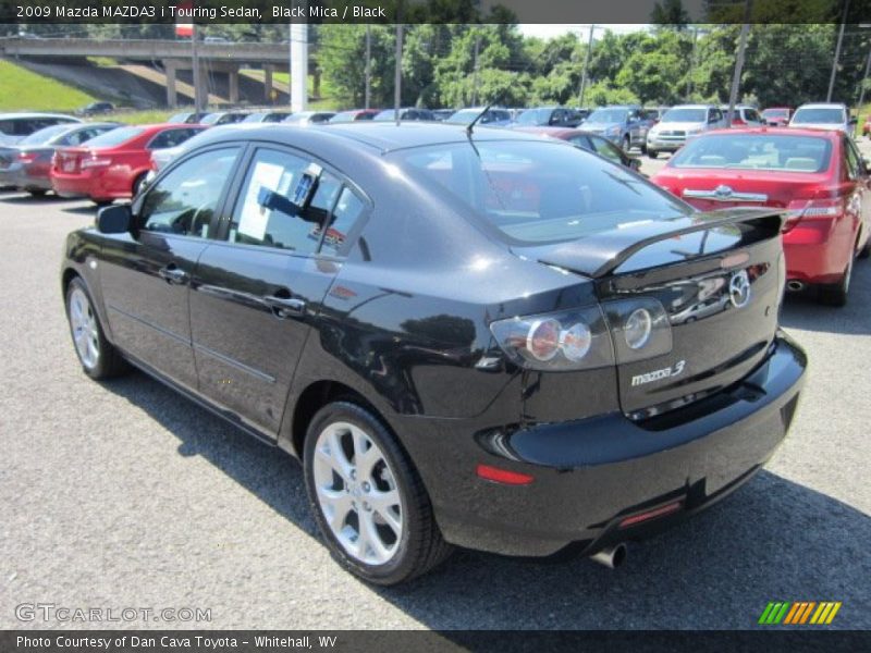 Black Mica / Black 2009 Mazda MAZDA3 i Touring Sedan