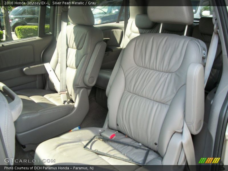 Silver Pearl Metallic / Gray 2008 Honda Odyssey EX-L
