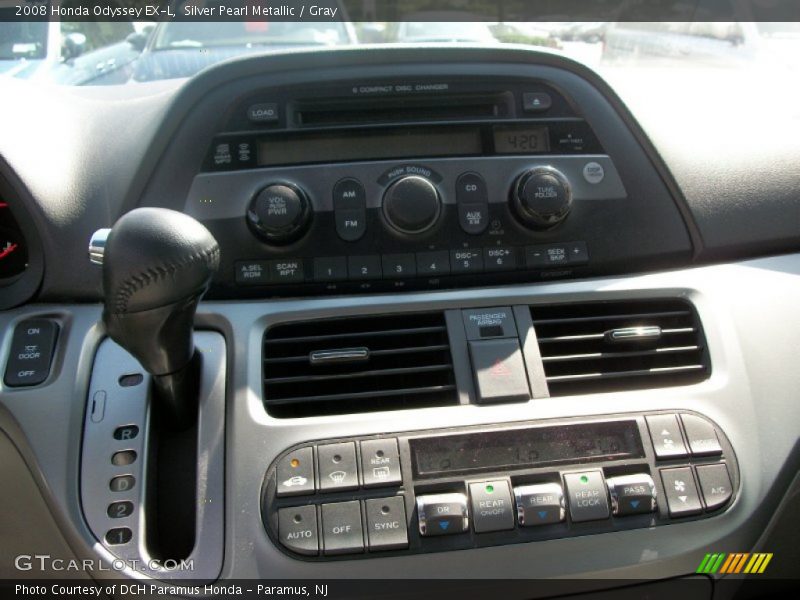 Silver Pearl Metallic / Gray 2008 Honda Odyssey EX-L