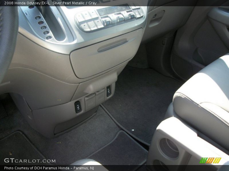 Silver Pearl Metallic / Gray 2008 Honda Odyssey EX-L