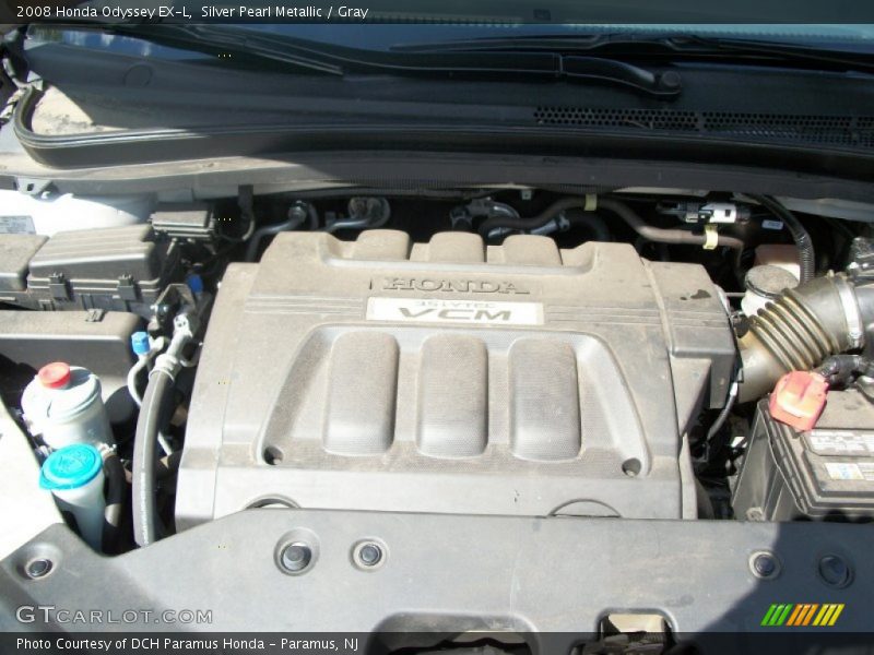 Silver Pearl Metallic / Gray 2008 Honda Odyssey EX-L