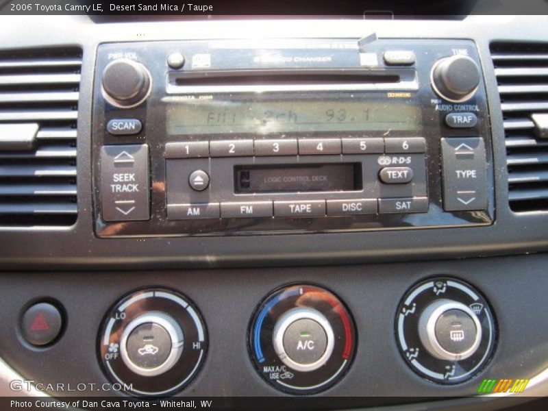 Desert Sand Mica / Taupe 2006 Toyota Camry LE