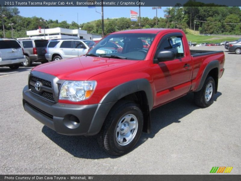 Front 3/4 View of 2011 Tacoma Regular Cab 4x4