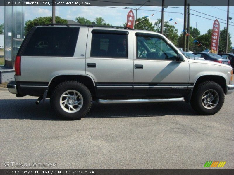 Pewter Metallic / Gray 1998 GMC Yukon SLT 4x4