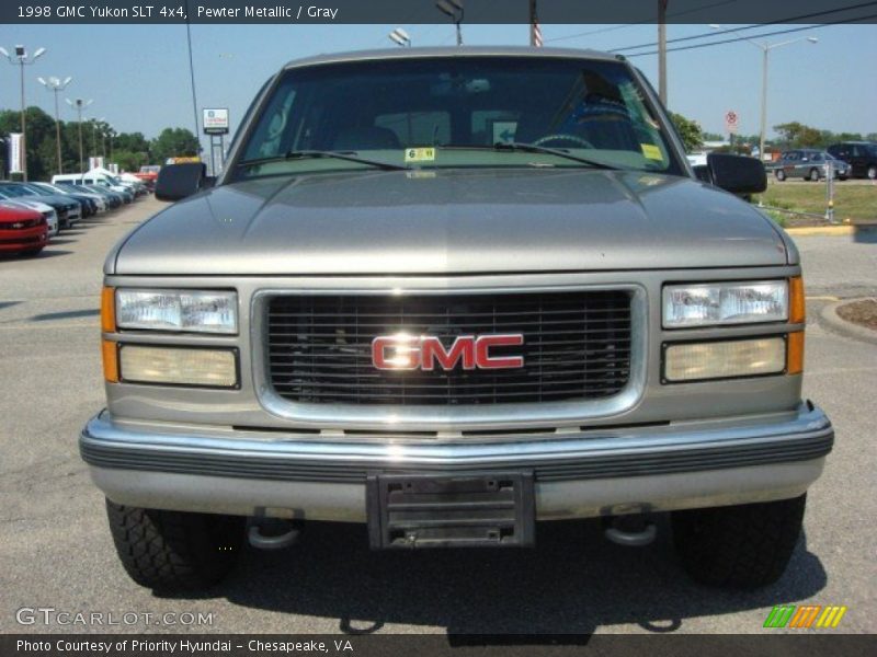 Pewter Metallic / Gray 1998 GMC Yukon SLT 4x4