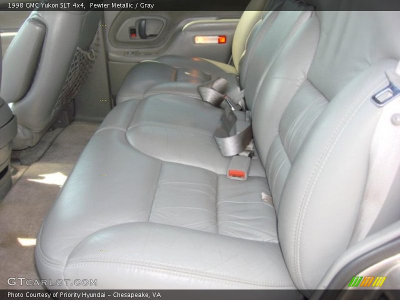 Pewter Metallic / Gray 1998 GMC Yukon SLT 4x4