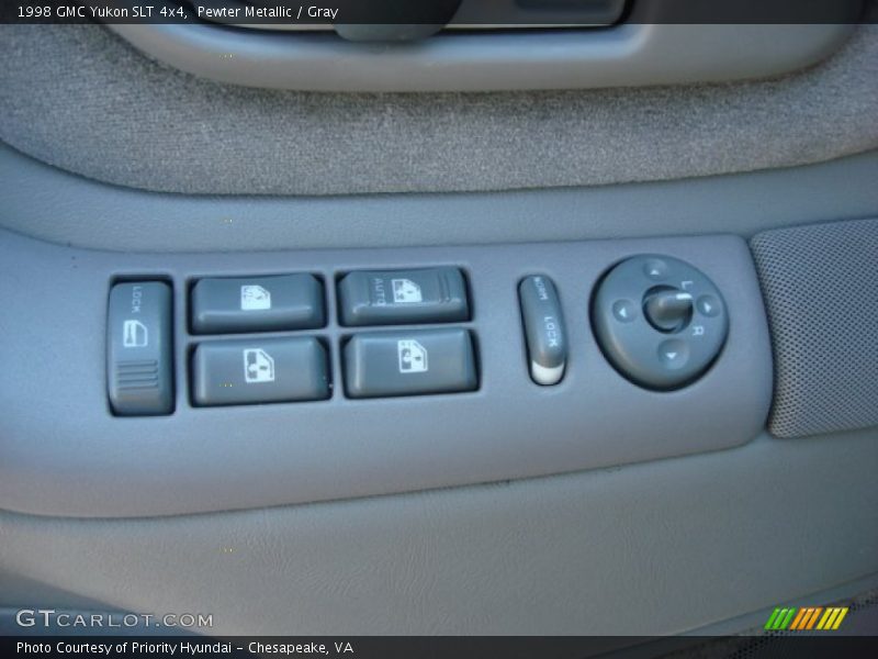 Pewter Metallic / Gray 1998 GMC Yukon SLT 4x4