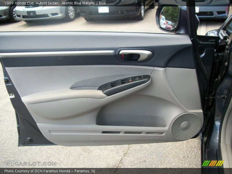 Atomic Blue Metallic / Blue 2009 Honda Civic Hybrid Sedan