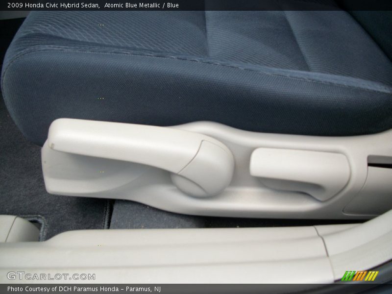 Atomic Blue Metallic / Blue 2009 Honda Civic Hybrid Sedan