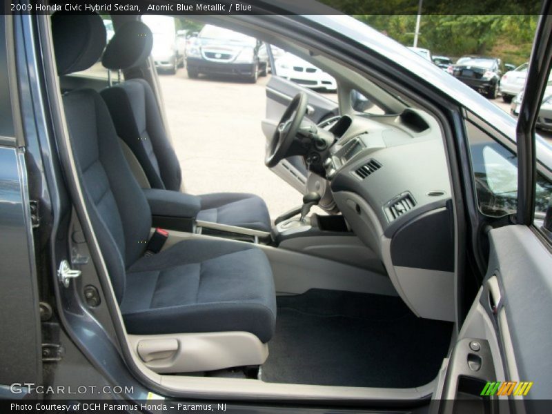 Atomic Blue Metallic / Blue 2009 Honda Civic Hybrid Sedan