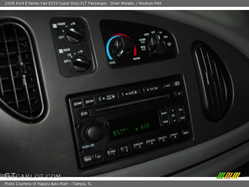 Silver Metallic / Medium Flint 2008 Ford E Series Van E350 Super Duty XLT Passenger
