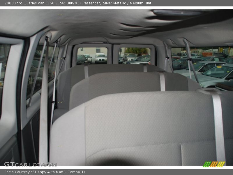 Silver Metallic / Medium Flint 2008 Ford E Series Van E350 Super Duty XLT Passenger