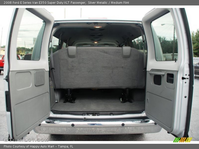 Silver Metallic / Medium Flint 2008 Ford E Series Van E350 Super Duty XLT Passenger