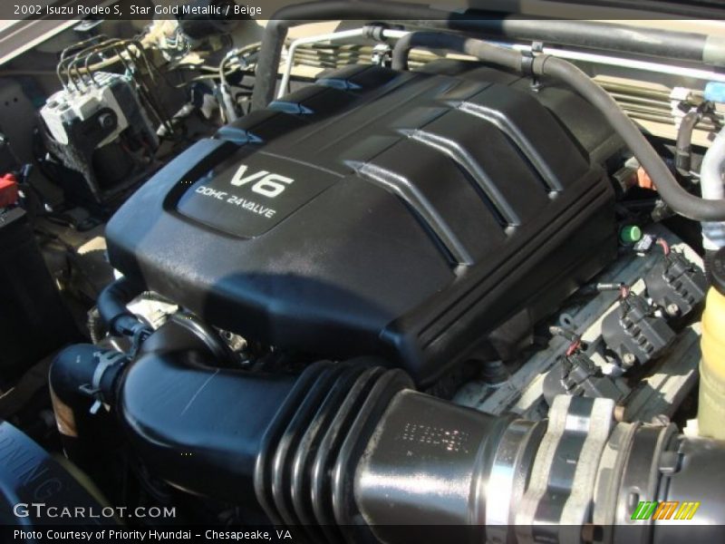  2002 Rodeo S Engine - 3.2 Liter DOHC 24-Valve V6