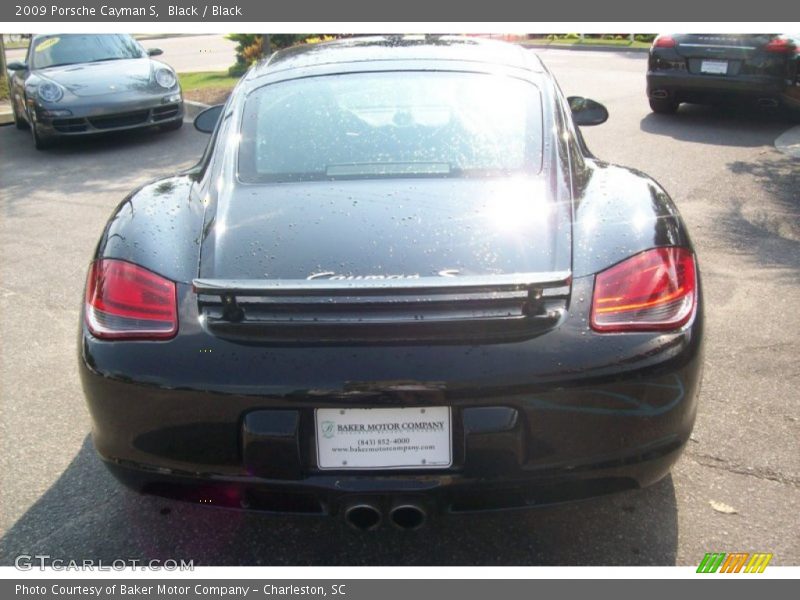 Black / Black 2009 Porsche Cayman S