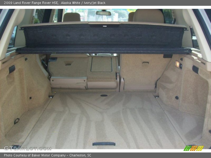 Alaska White / Ivory/Jet Black 2009 Land Rover Range Rover HSE