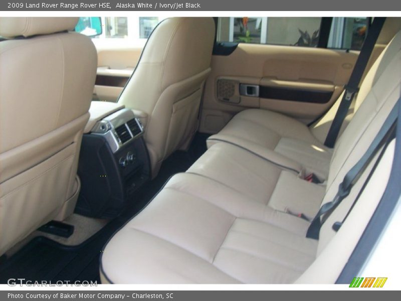Alaska White / Ivory/Jet Black 2009 Land Rover Range Rover HSE
