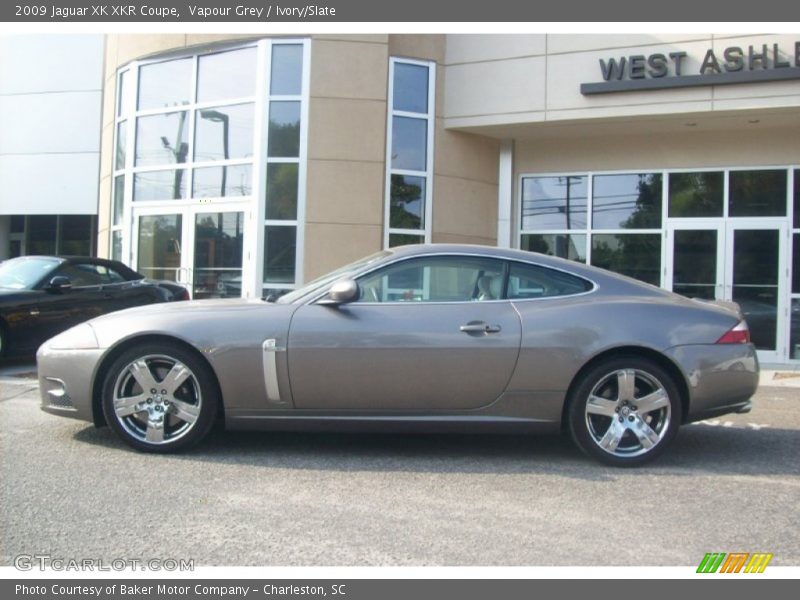 Vapour Grey / Ivory/Slate 2009 Jaguar XK XKR Coupe