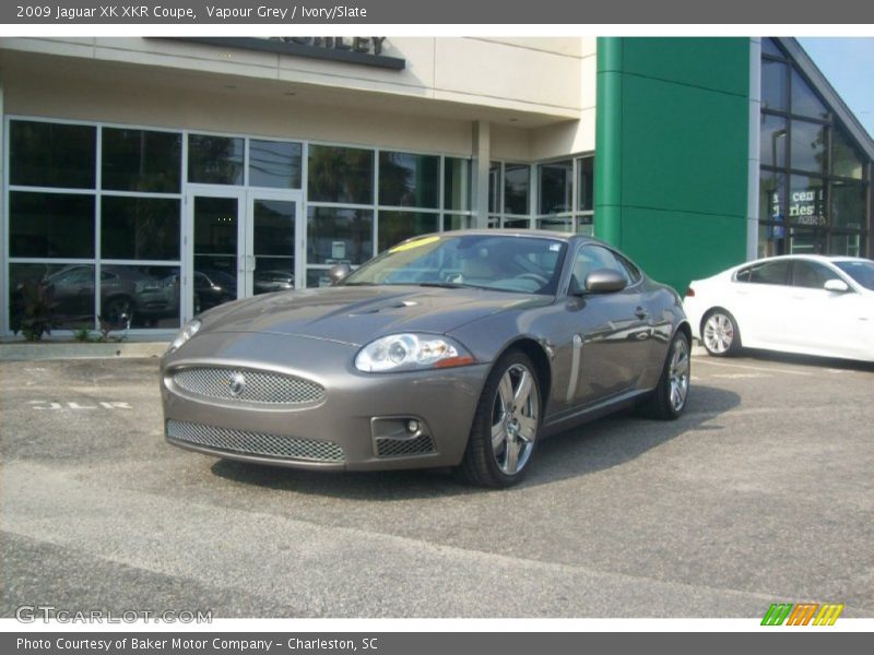 Vapour Grey / Ivory/Slate 2009 Jaguar XK XKR Coupe