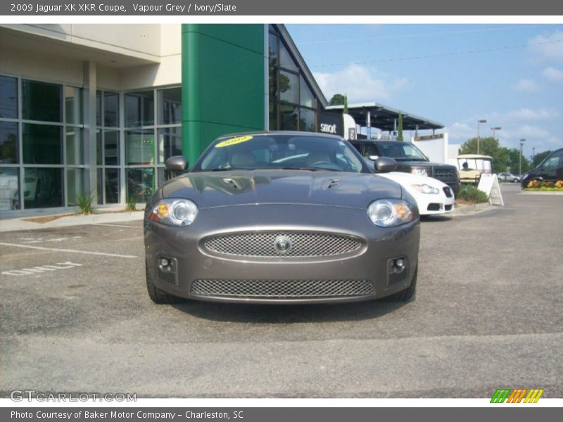 Vapour Grey / Ivory/Slate 2009 Jaguar XK XKR Coupe